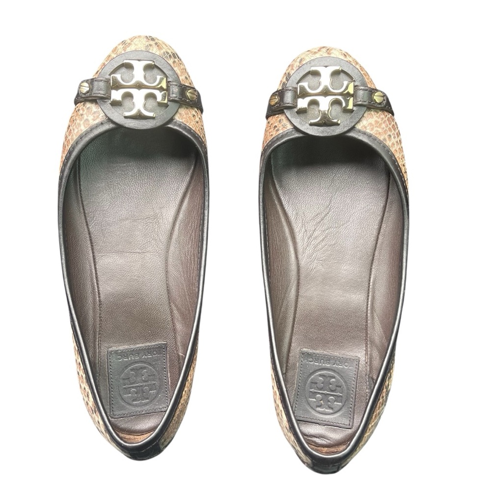 Tory Burch Aden Leather Ballet Flats